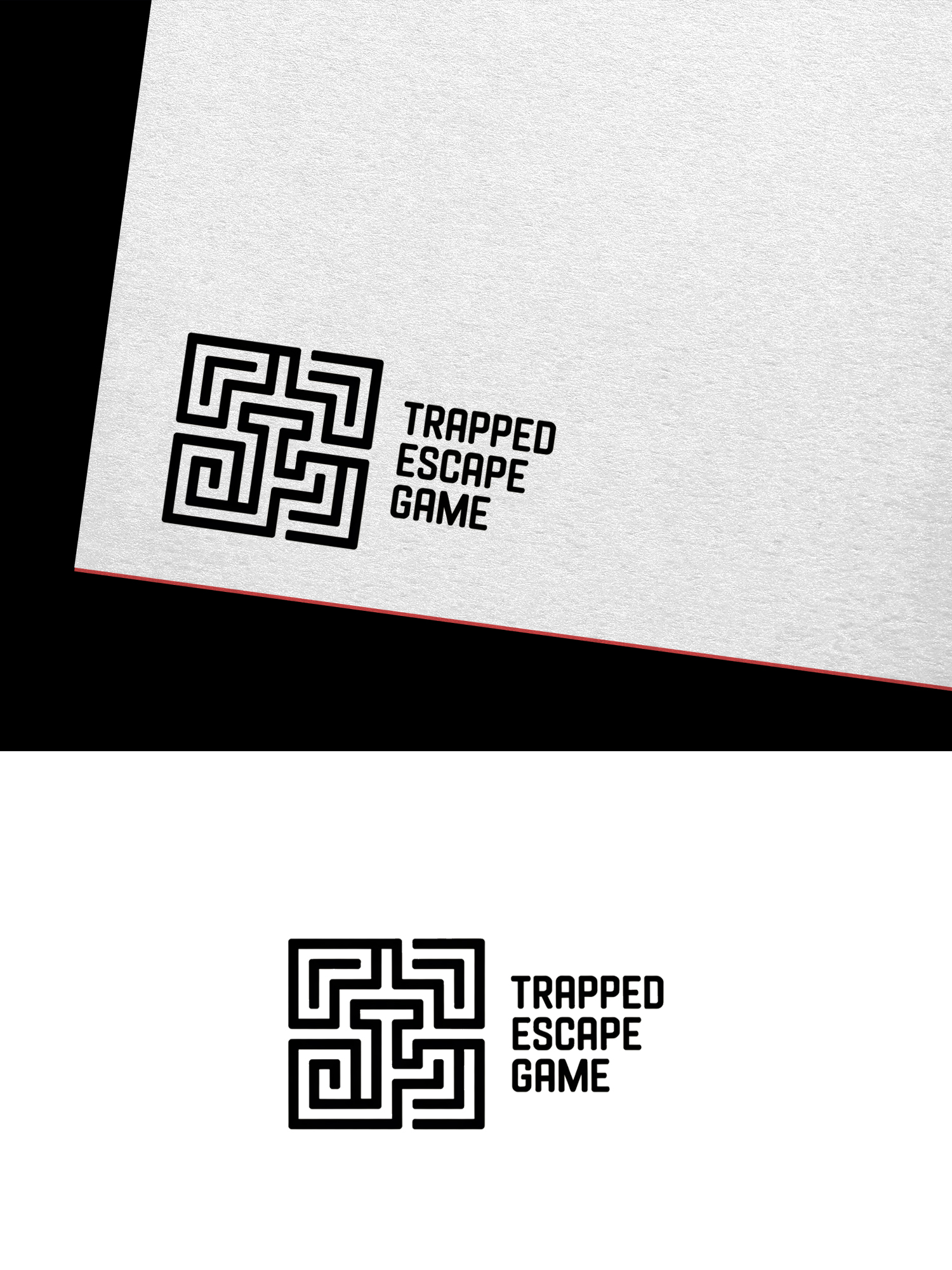 Logo Design by Infinity Pixel Studio 2026 for Trapped Escape Game | Design #37142016