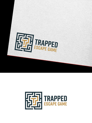 Logo Design by Infinity Pixel Studio 2026 for Trapped Escape Game | Design: #37142017