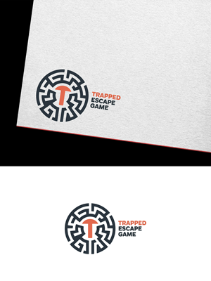 Logo Design by Infinity Pixel Studio 2026 for Trapped Escape Game | Design: #37142025
