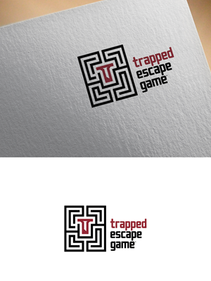 Logo Design by Infinity Pixel Studio 2026 for Trapped Escape Game | Design: #37142028