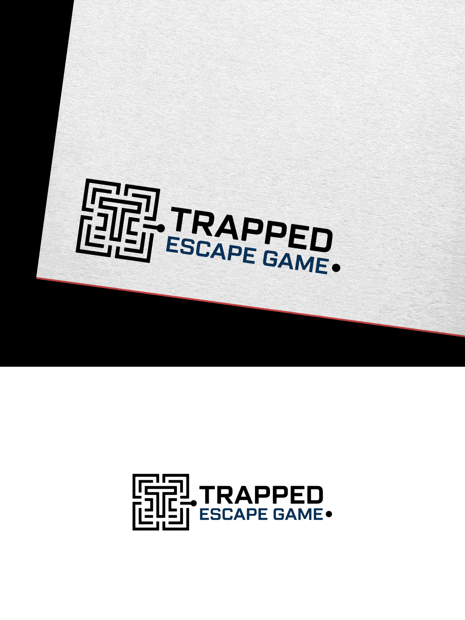 Logo Design by Infinity Pixel Studio 2026 for Trapped Escape Game | Design #37164127