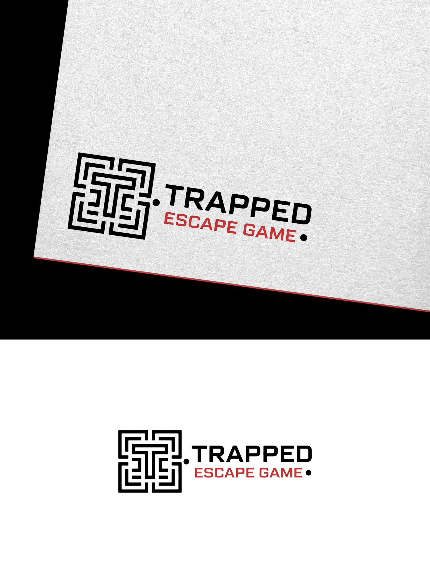 Logo Design by Infinity Pixel Studio 2026 for Trapped Escape Game | Design #37164130