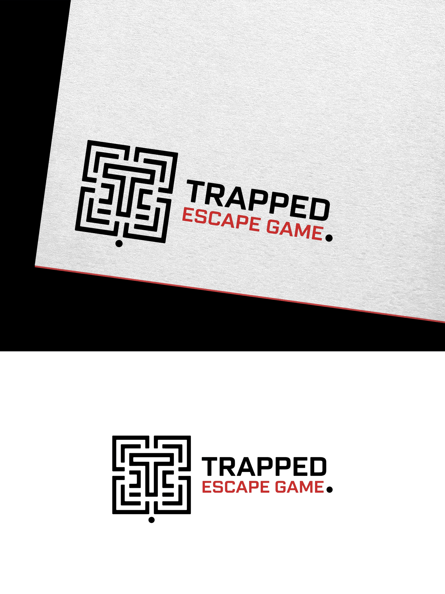 Logo Design by Infinity Pixel Studio 2026 for Trapped Escape Game | Design #37164136