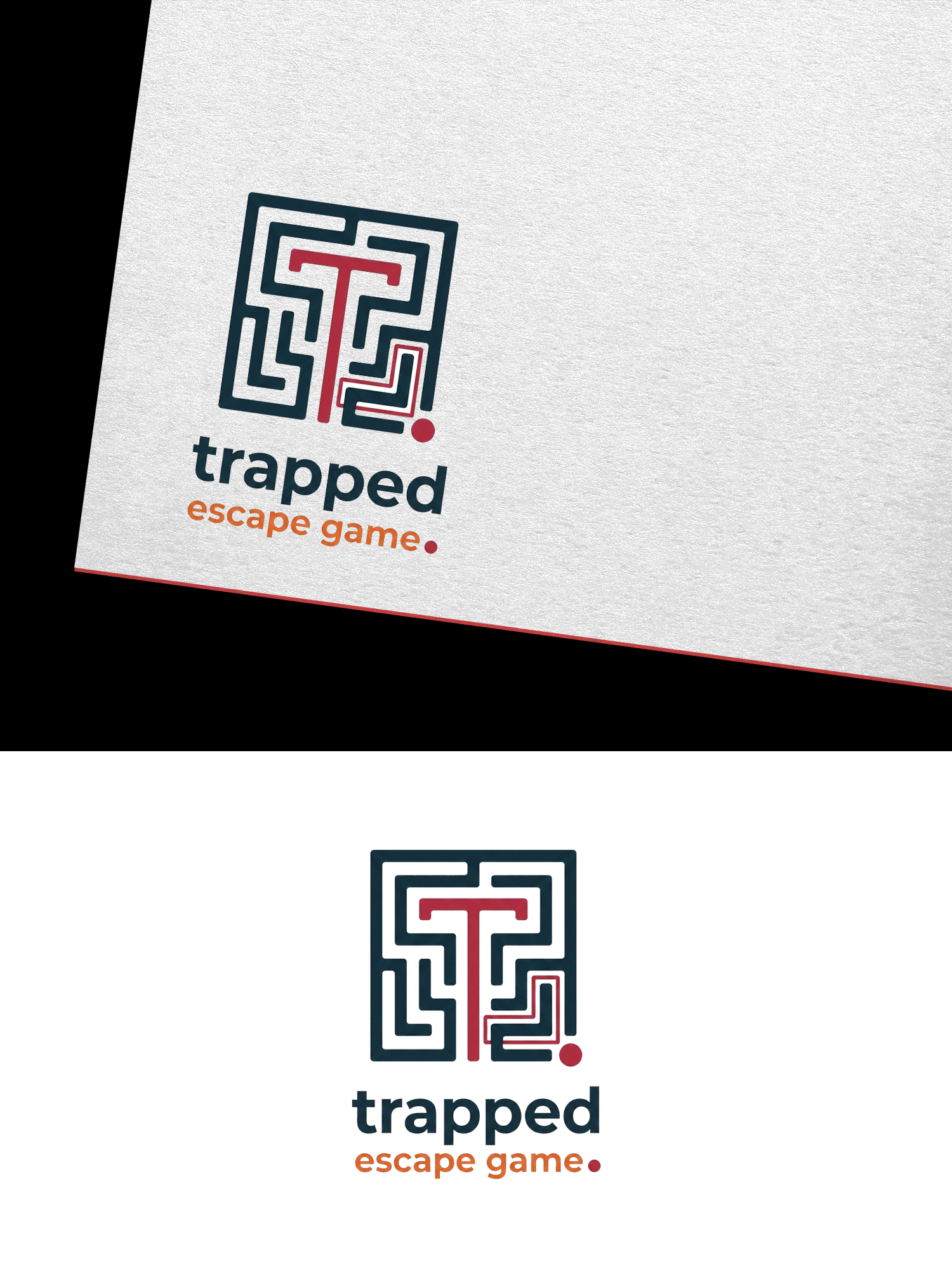 Logo Design by Infinity Pixel Studio 2026 for Trapped Escape Game | Design #37164267