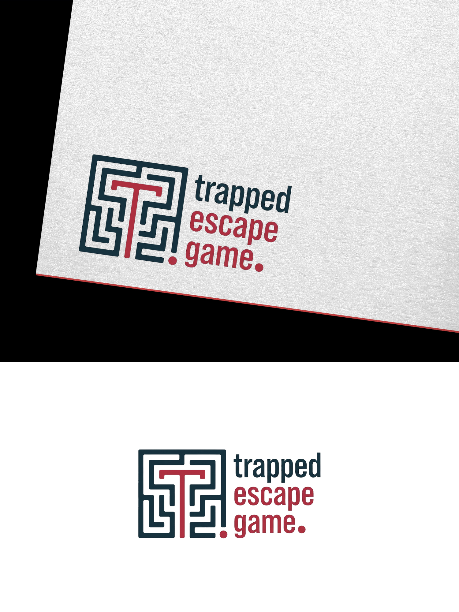 Logo Design by Infinity Pixel Studio 2026 for Trapped Escape Game | Design #37164268