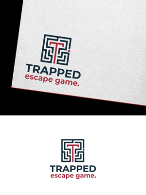Logo Design by Infinity Pixel Studio 2026 for Trapped Escape Game | Design: #37164269