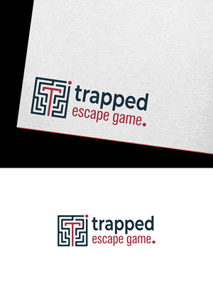 Logo Design by Infinity Pixel Studio 2026 for Trapped Escape Game | Design: #37164286