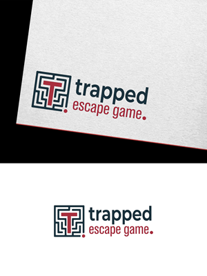 Logo Design by Infinity Pixel Studio 2026 for Trapped Escape Game | Design: #37166483