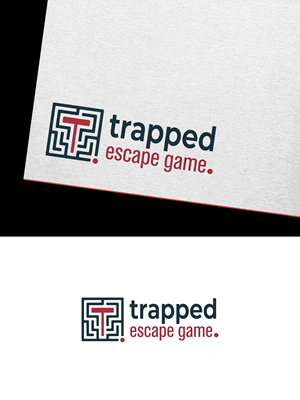 Logo Design by Infinity Pixel Studio 2026 for Trapped Escape Game | Design: #37166485