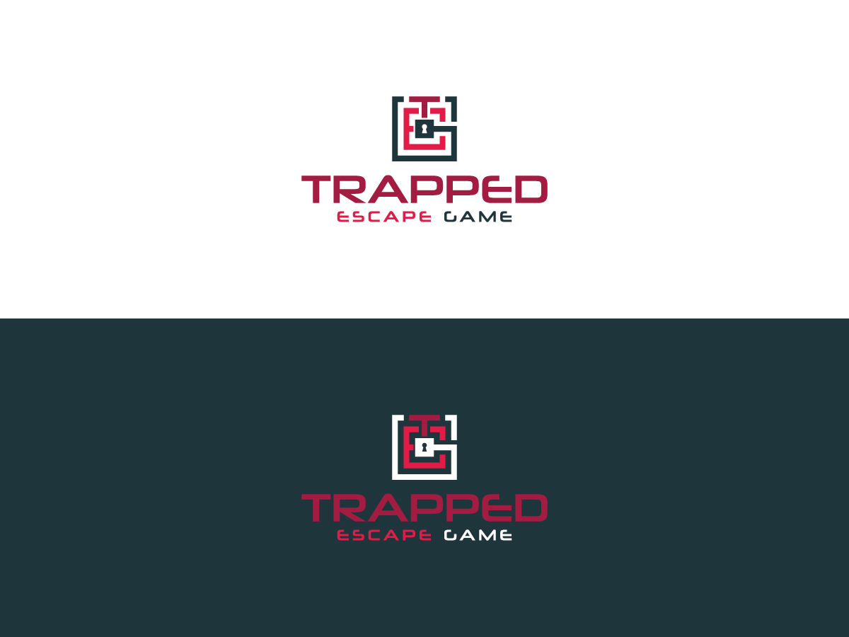 Logo Design by Moritz Creative Solution for Trapped Escape Game | Design #37149430