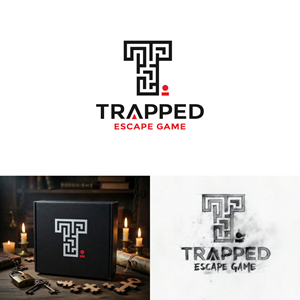 Logo Design by MaishaDesign for Trapped Escape Game | Design: #37145960