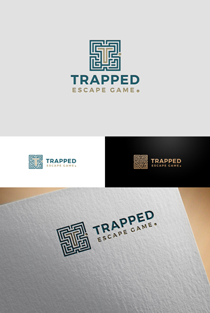 Logo Design by Kejo87 for Trapped Escape Game | Design: #37155928