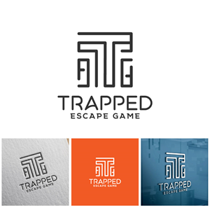 Logo Design by michellefrances for Trapped Escape Game | Design: #37167140