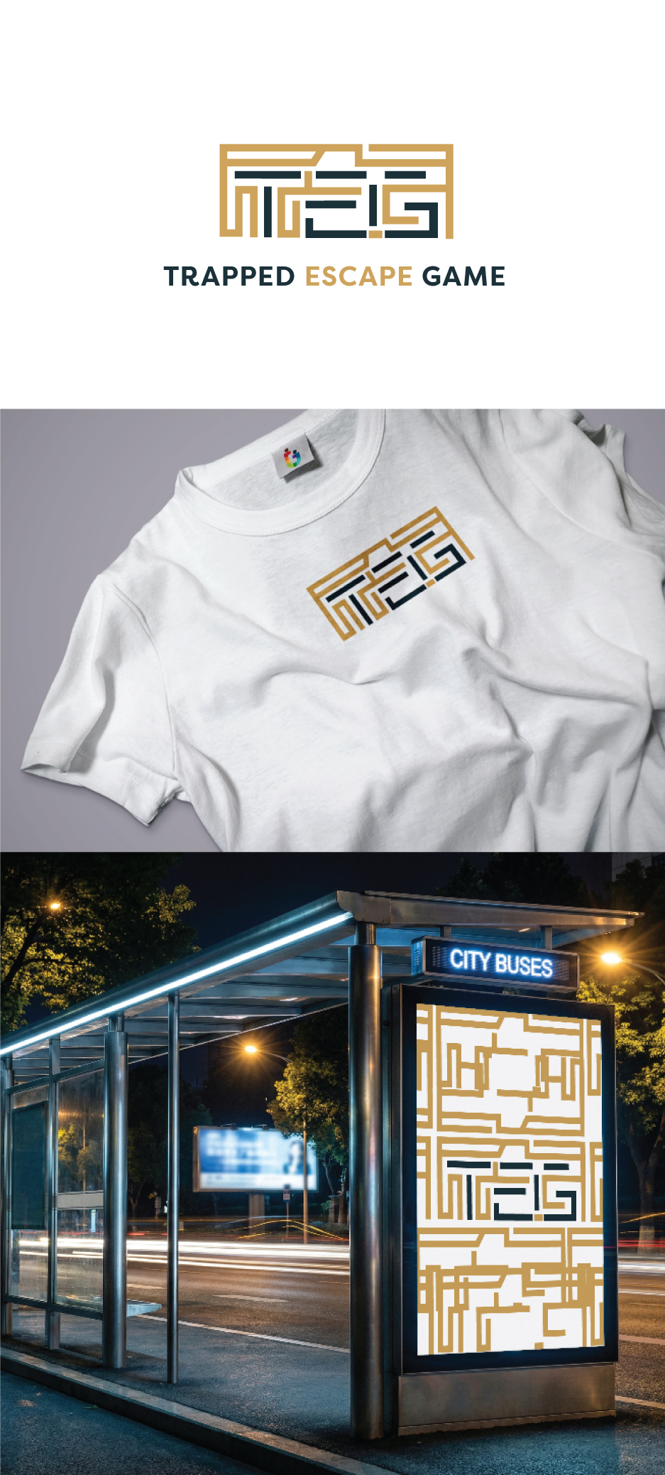 Logo Design by AbhishekkM'24 for Trapped Escape Game | Design #37142313