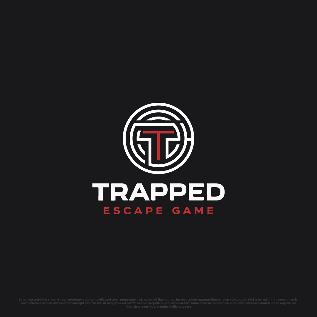 Logo Design by Kayla Studio for Trapped Escape Game | Design #37143372