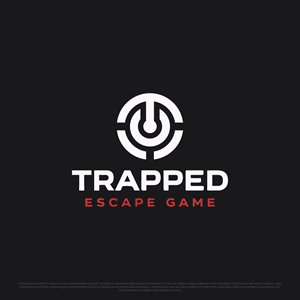 Logo Design by Kayla Studio for Trapped Escape Game | Design: #37143387