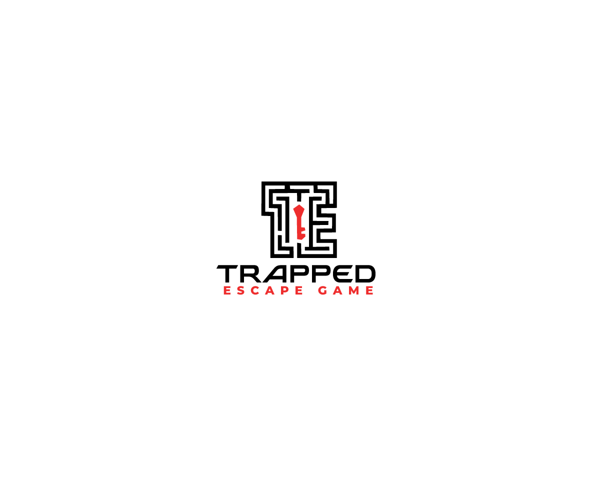 Logo Design by Mystrix for Trapped Escape Game | Design #37144122
