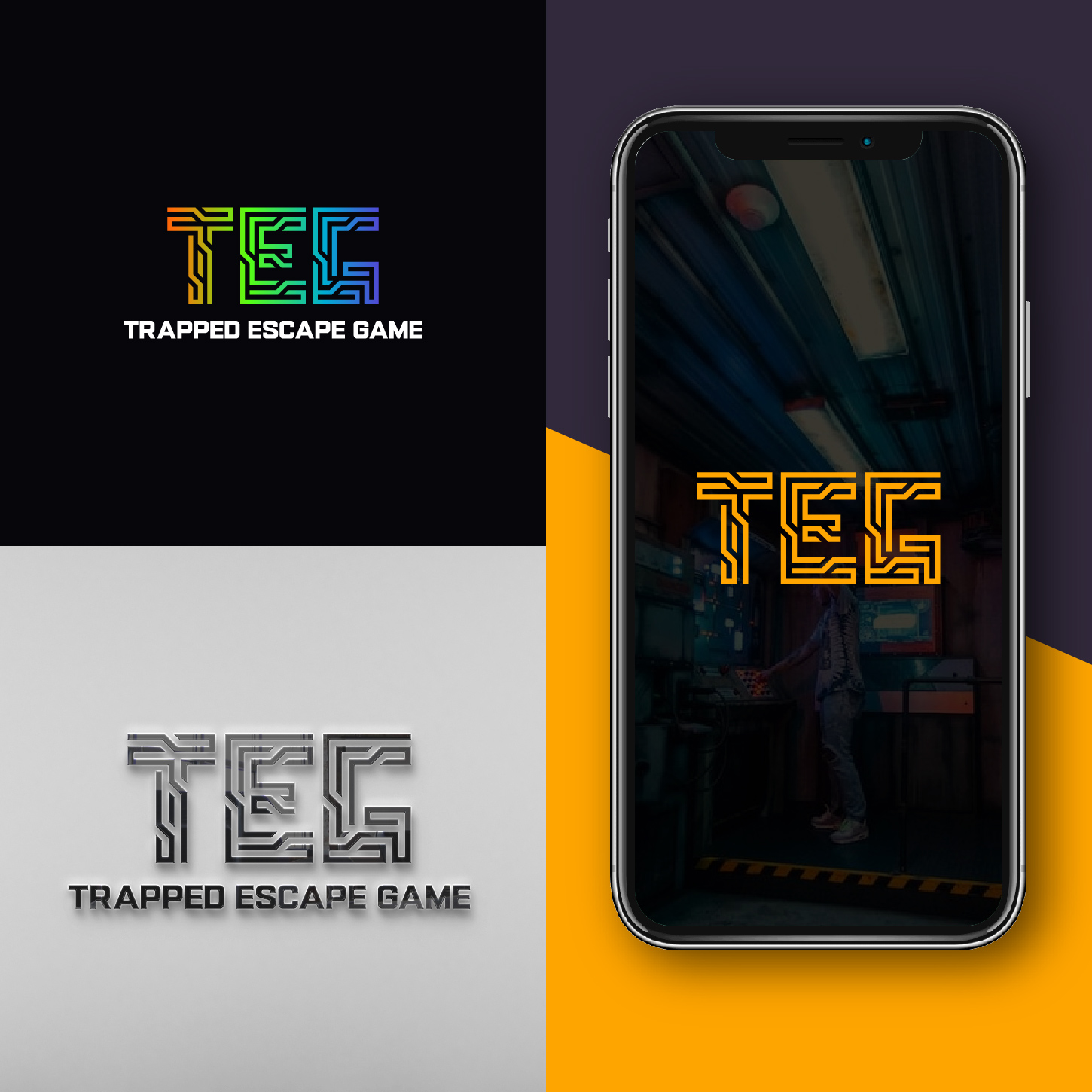 Logo Design by 4tech services for Trapped Escape Game | Design #37147822