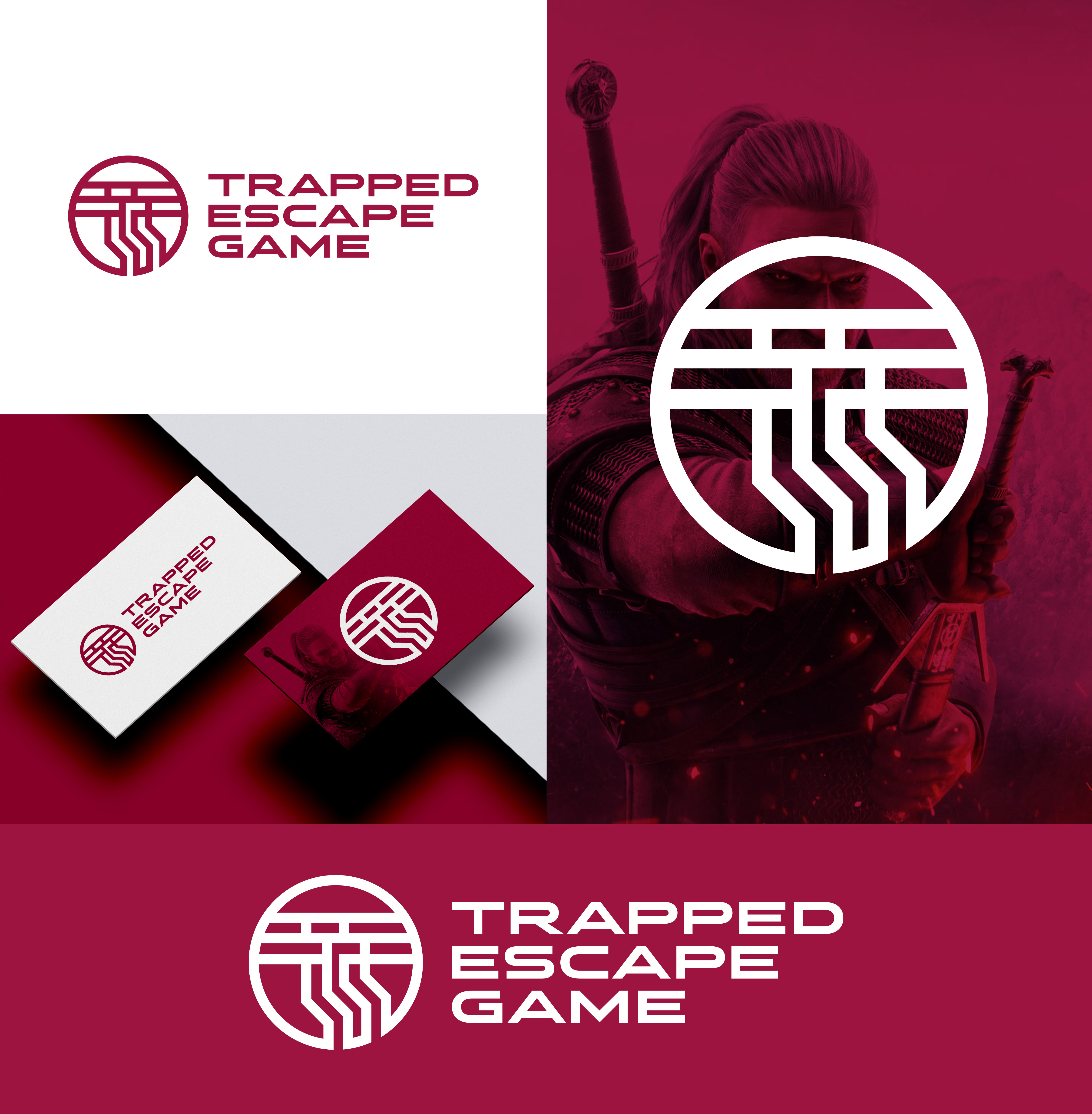 Logo Design by aexoagency for Trapped Escape Game | Design #37154037