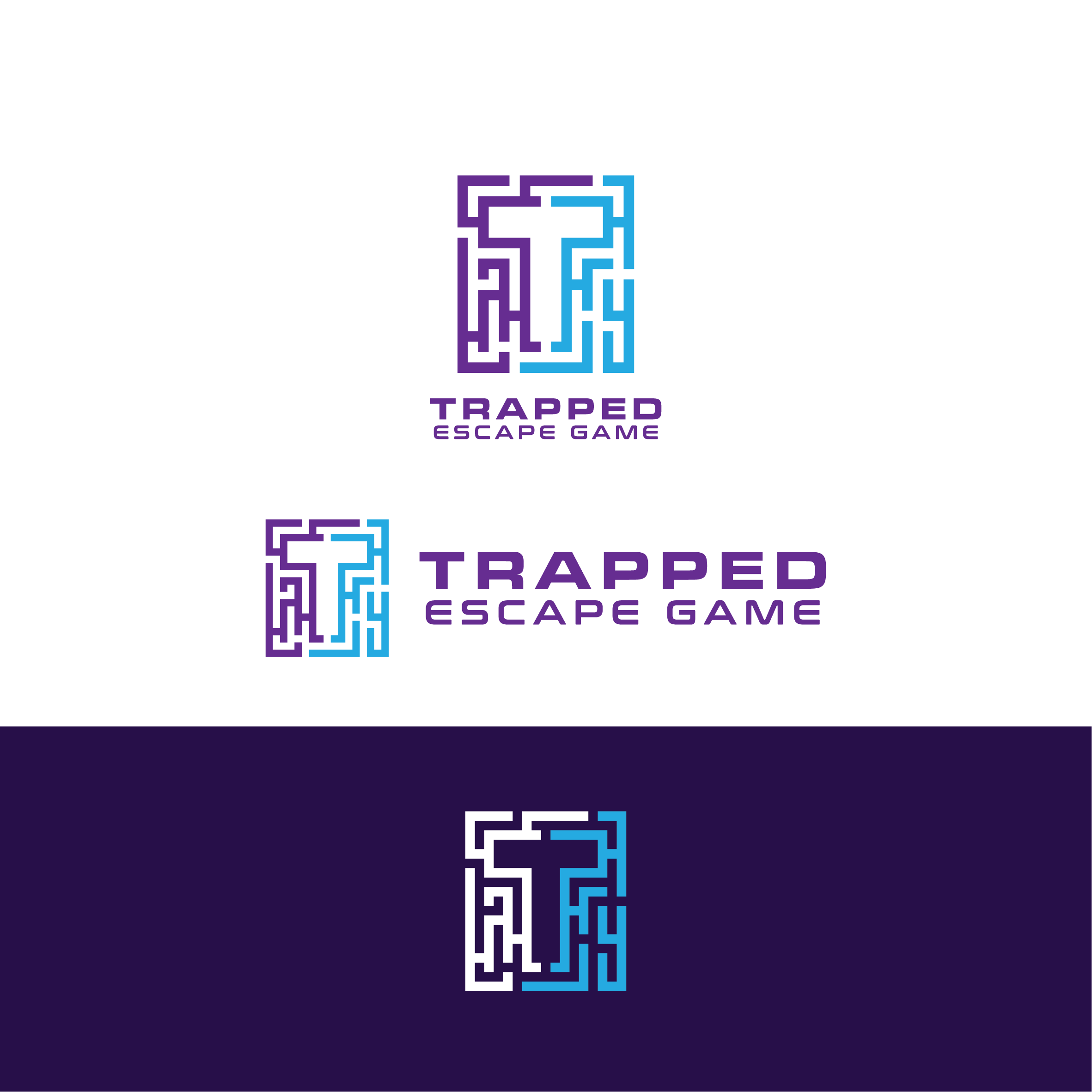 Logo Design by dskyvbc for Trapped Escape Game | Design #37148106