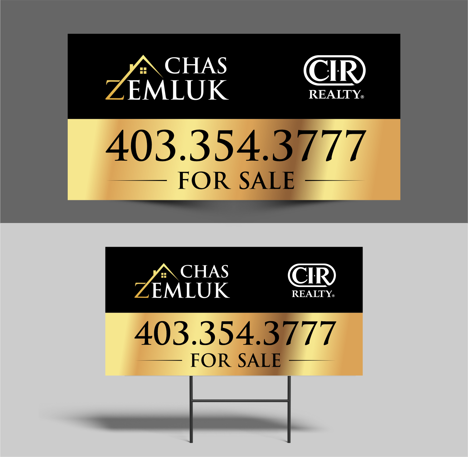 Signage Design by ThiagoB for this project | Design #37141556