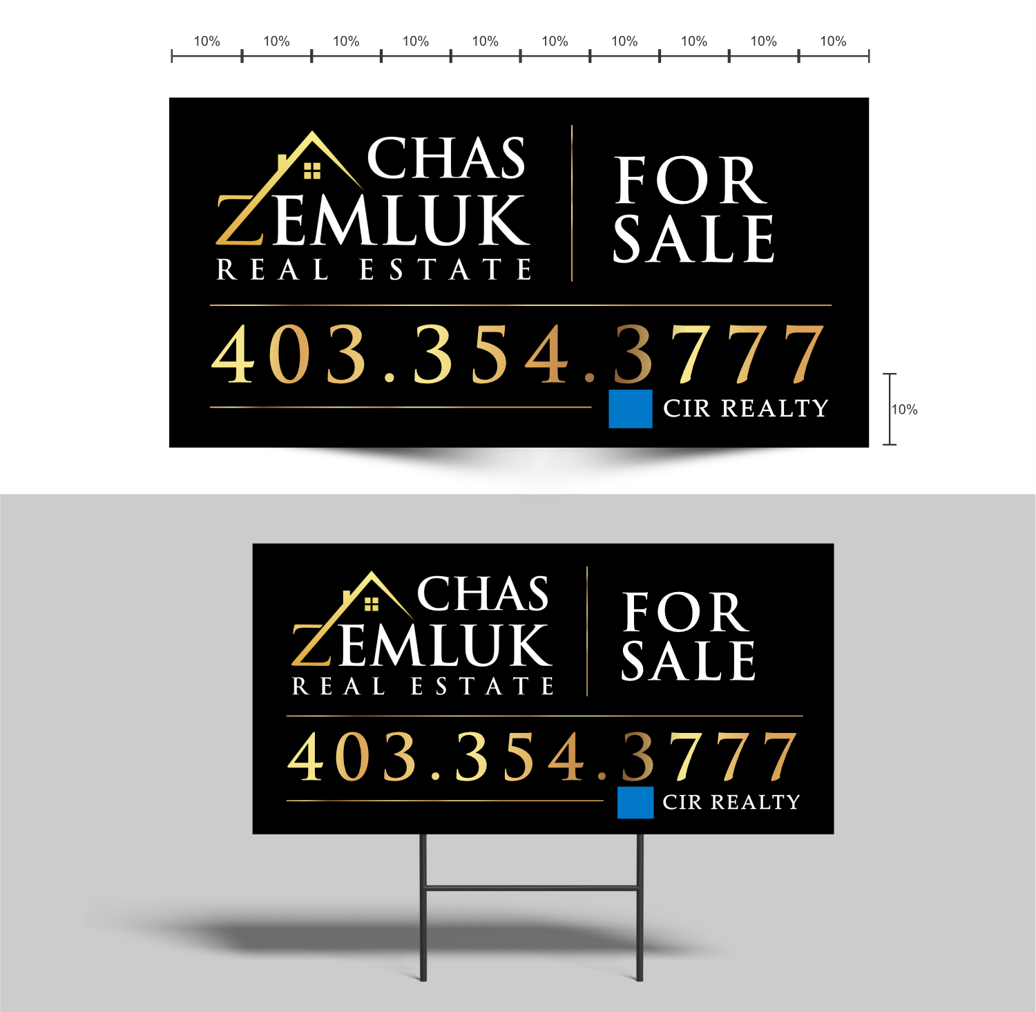 Signage Design by ThiagoB for this project | Design #37143120