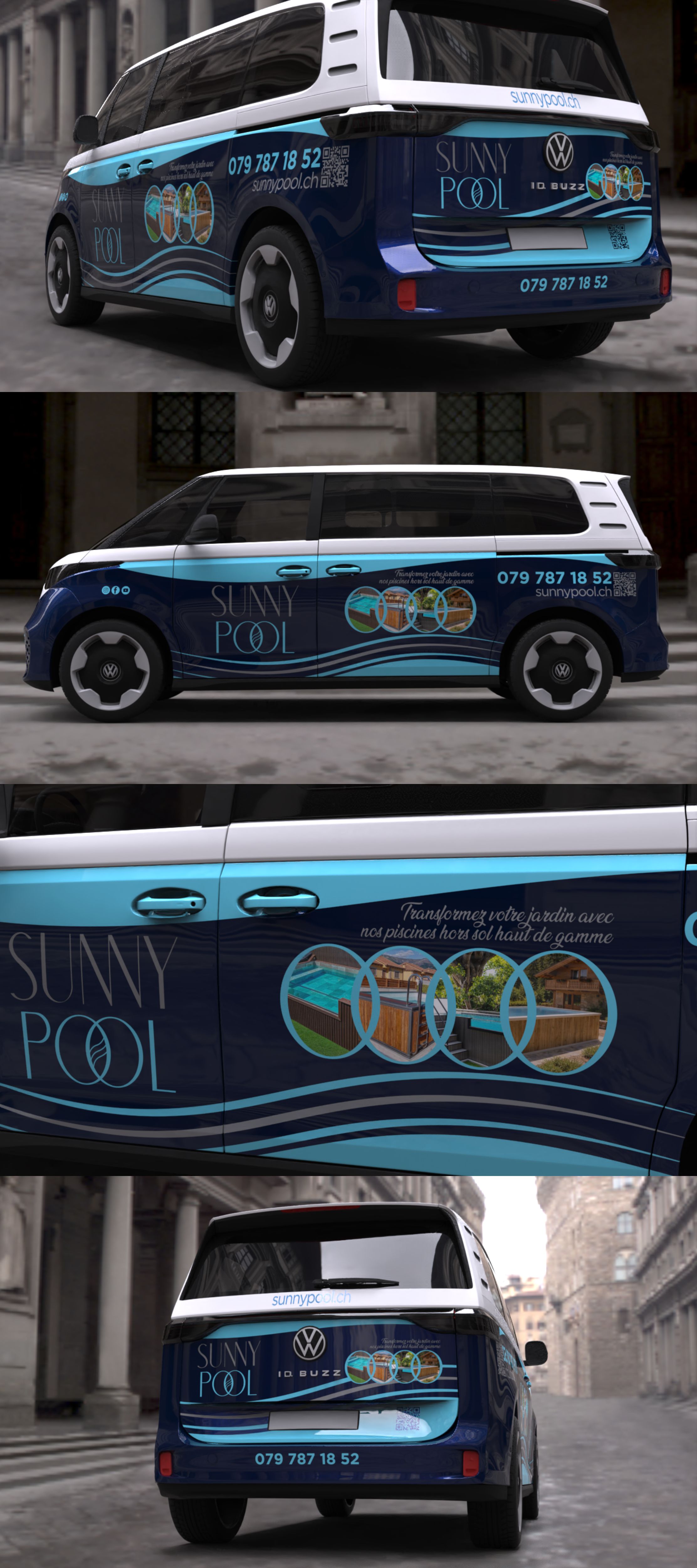 Car Wrap Design by VEDG for Sunnypool Sarl | Design #37165300