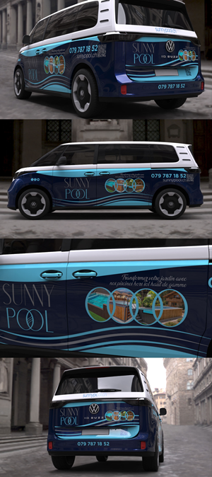 Car Wrap Design by VEDG for Sunnypool Sarl | Design: #37165300