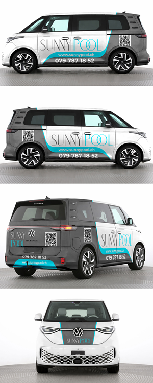 Car Wrap Design by Unik Media for Sunnypool Sarl | Design: #37143664