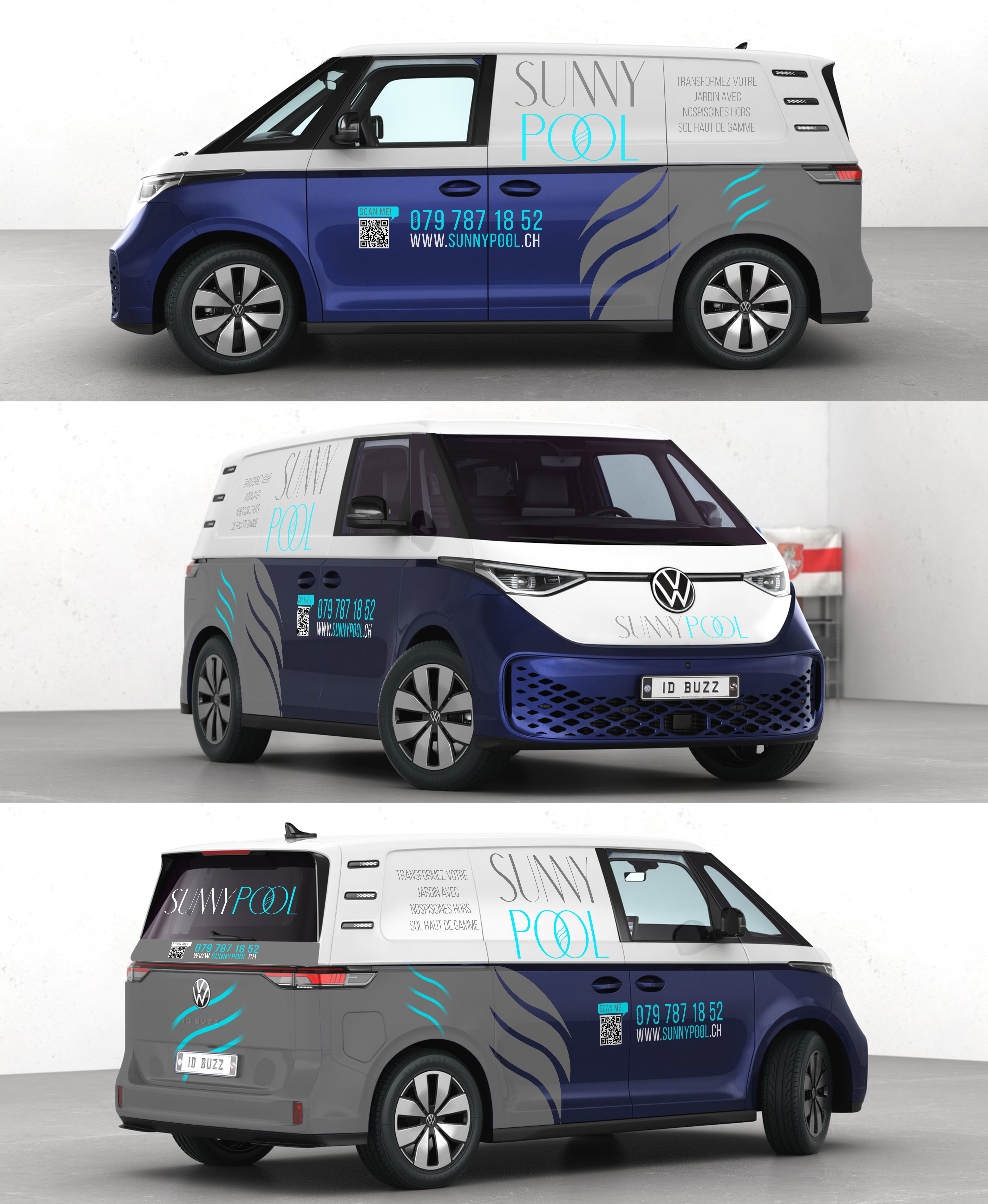 Car Wrap Design by AZ_Studio for Sunnypool Sarl | Design #37164432