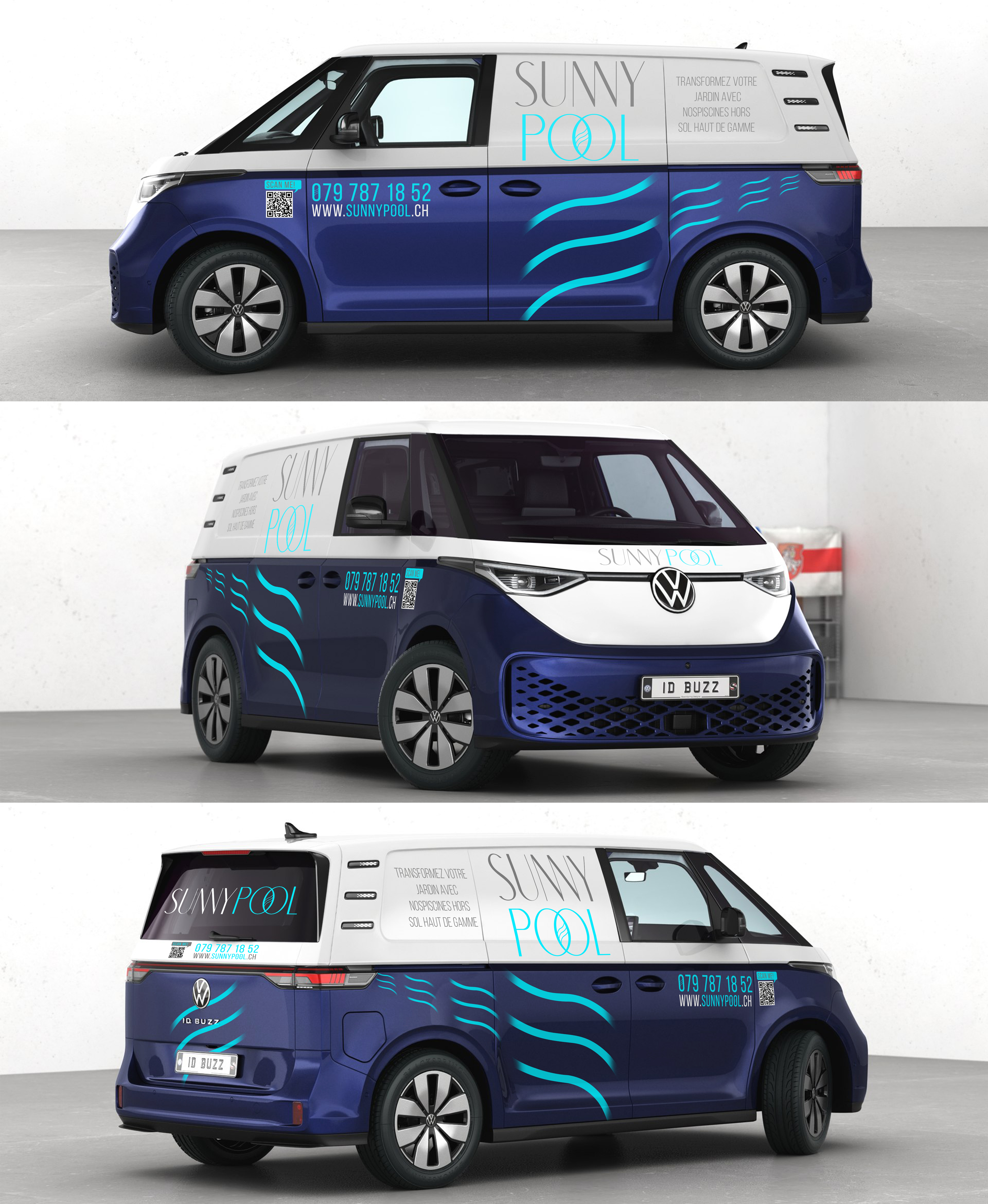 Car Wrap Design by AZ_Studio for Sunnypool Sarl | Design #37164433