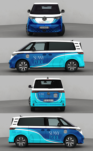 Car Wrap Design by ANGGI MAULANA PRAKOSO for Sunnypool Sarl | Design #37144644