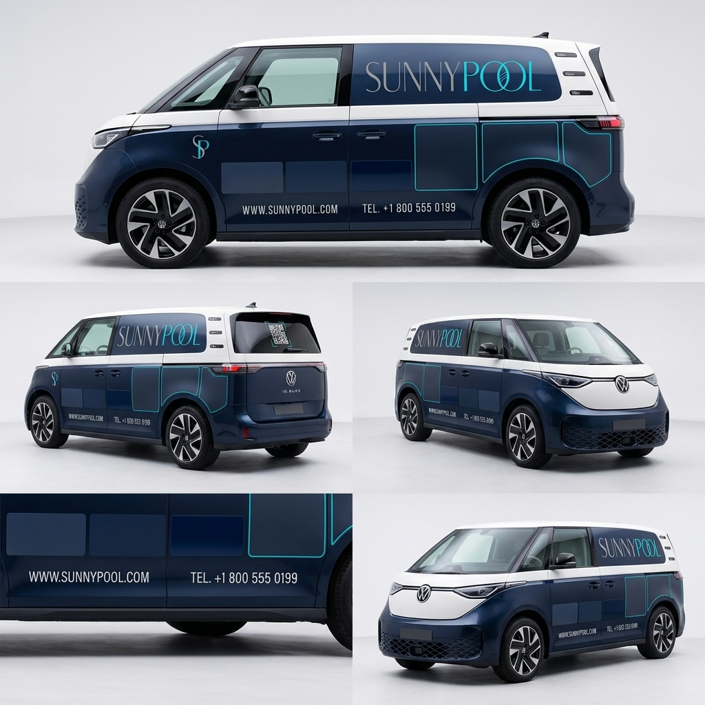 Car Wrap Design by milan12 2 for Sunnypool Sarl | Design #37173113