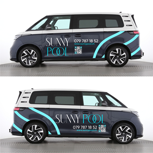 Car Wrap Design by Atvento Graphics for Sunnypool Sarl | Design: #37150731
