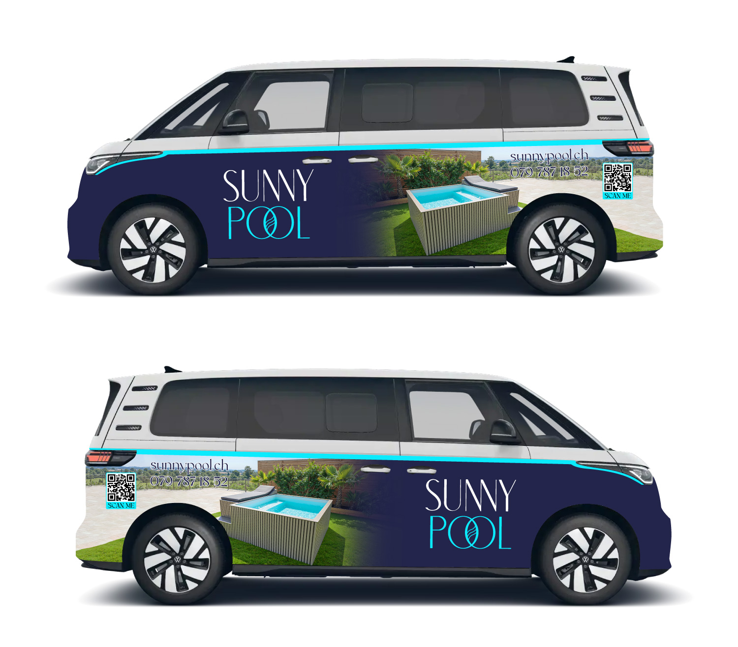 Car Wrap Design by Wrapcia for Sunnypool Sarl | Design #37168250