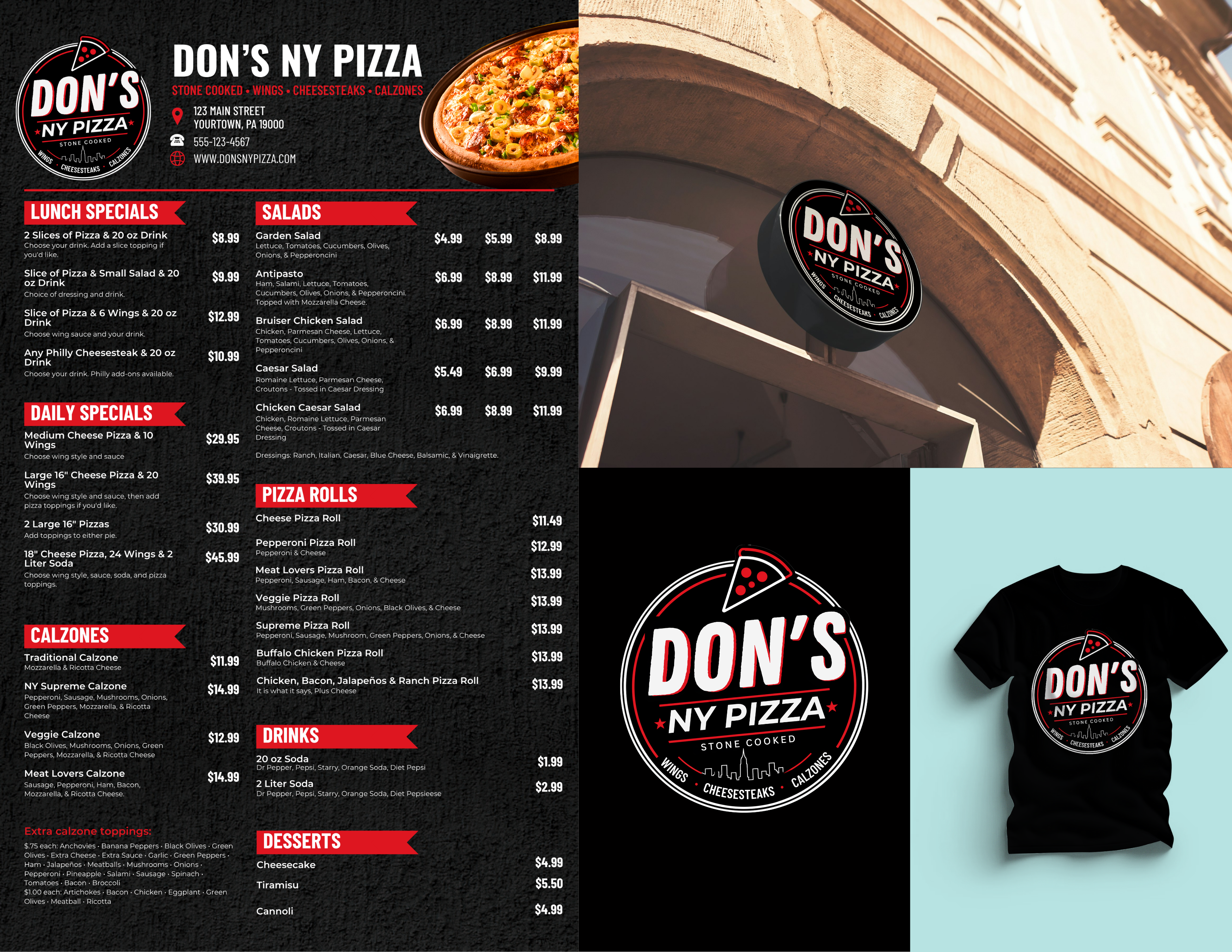 Menu Design by Custom A for this project | Design #37167637