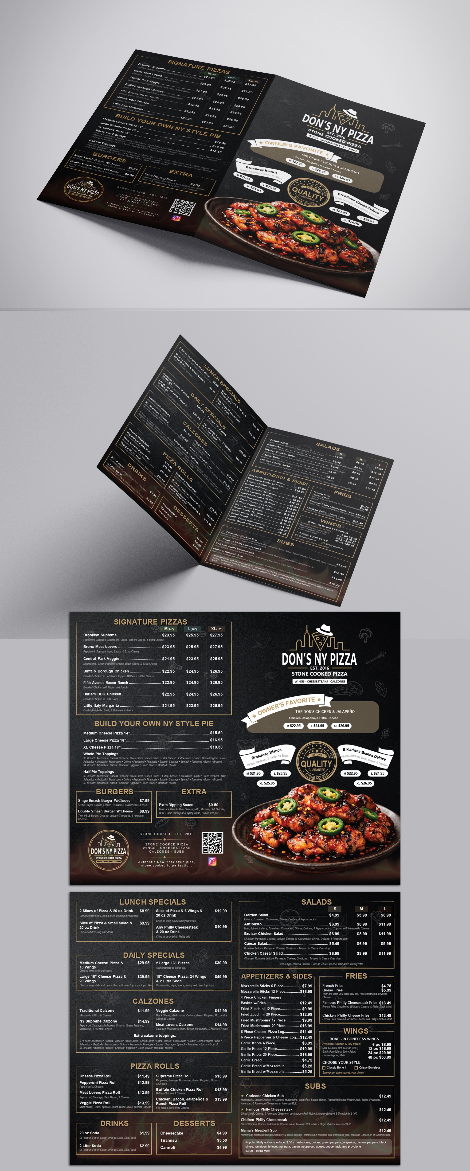 Menu Design by K2 for this project | Design #37160376