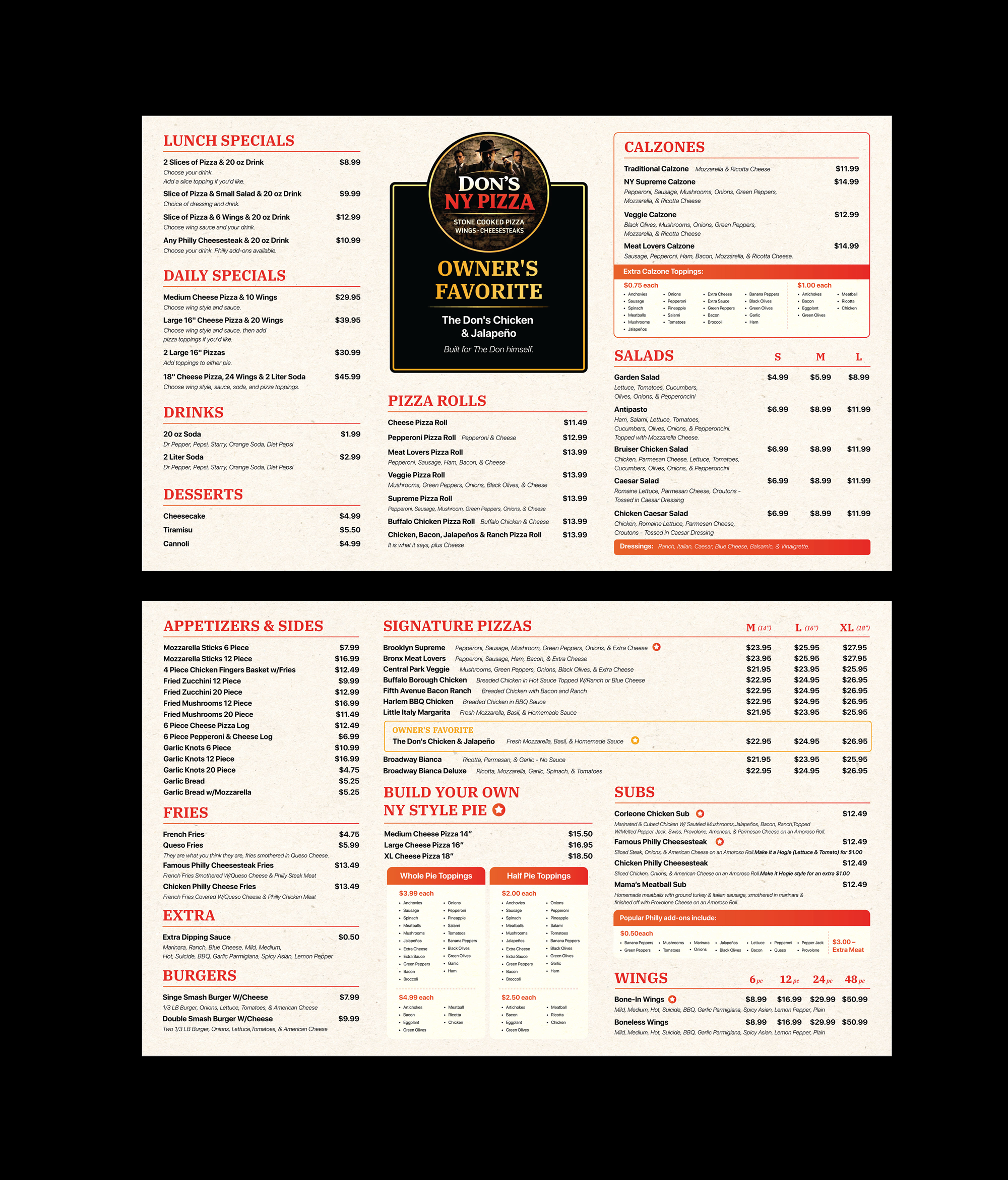 Menu Design by vcreatived for this project | Design #37165730