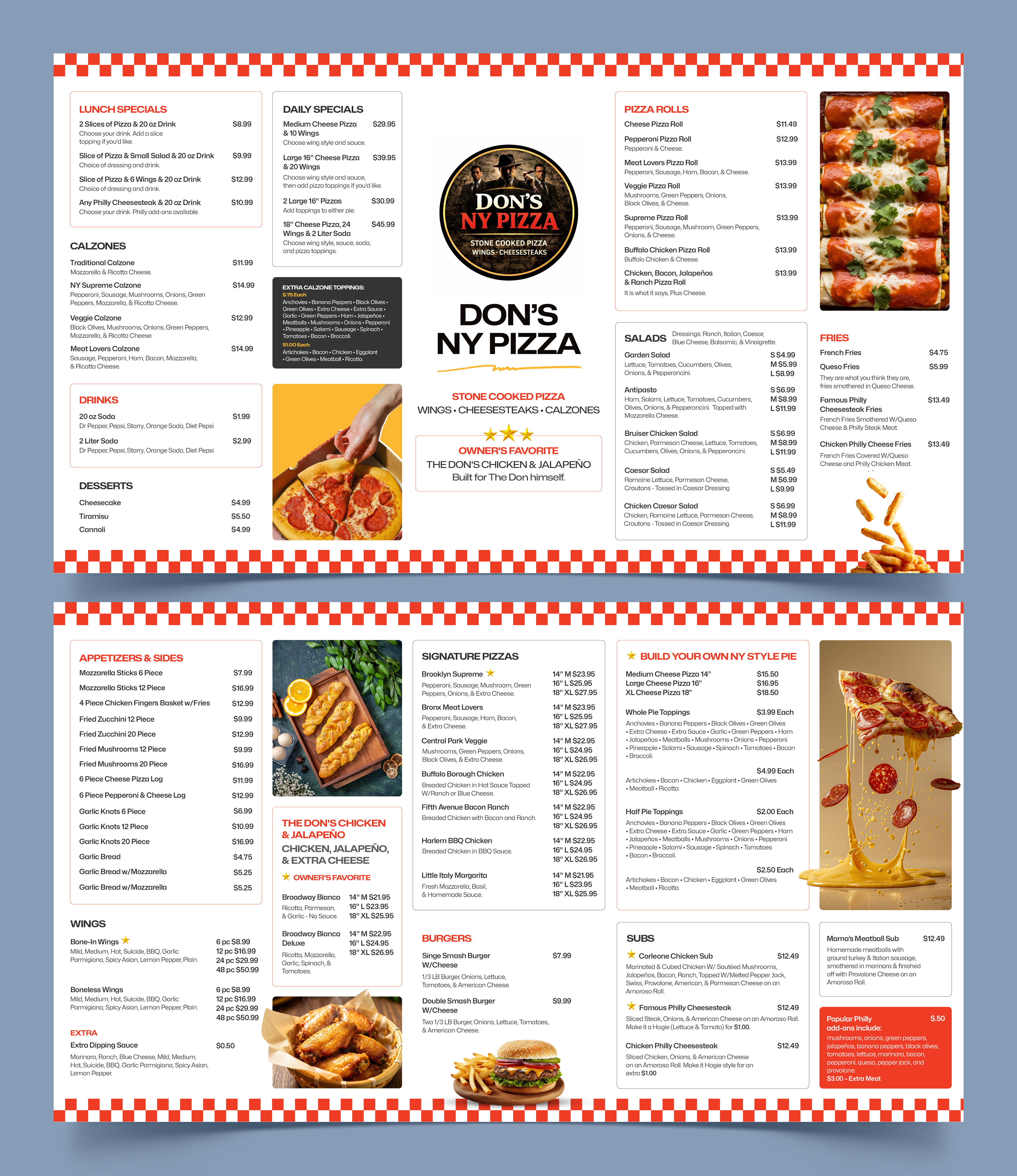 Menu Design by Graphic Guy for this project | Design #37150802