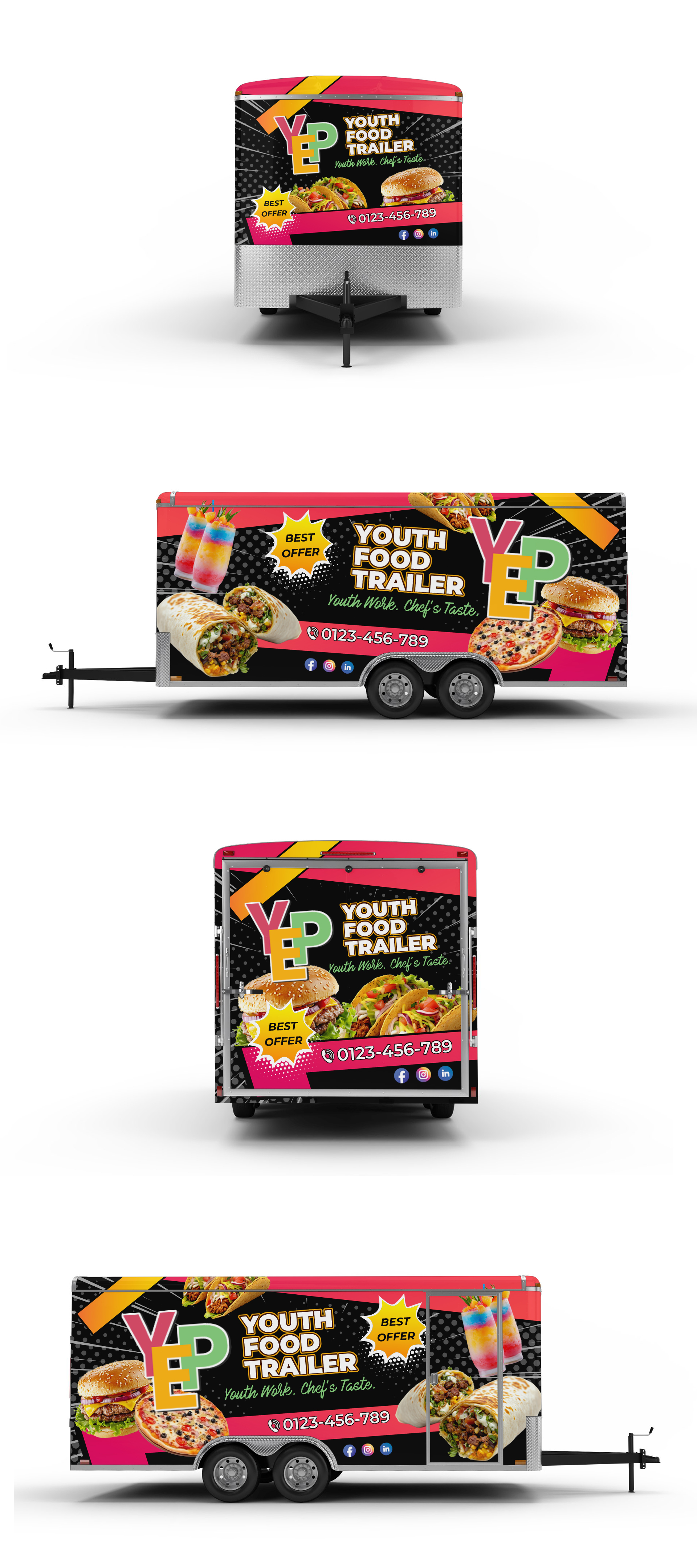 Car Wrap Design by ANGGI MAULANA PRAKOSO for YOUTH EMPLOYMENT PARTNERSHIP | Design #37150197