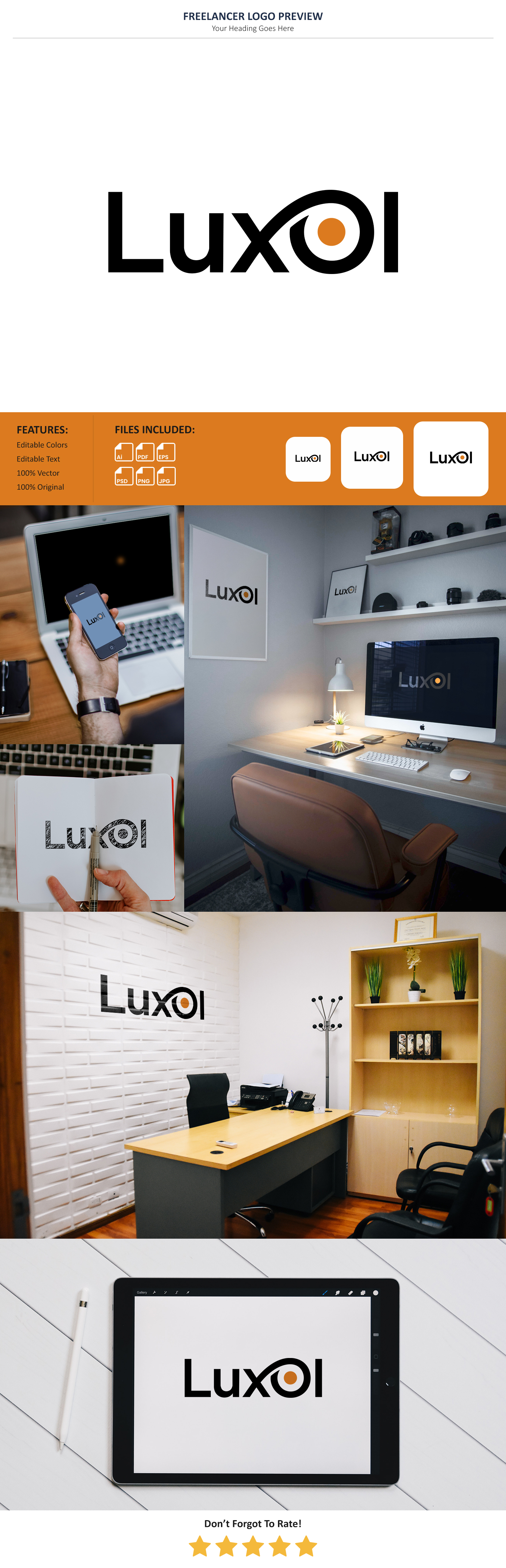 Diseño de Logo por Pixel Foundry para Lux Brand Co. | Diseño #37146857