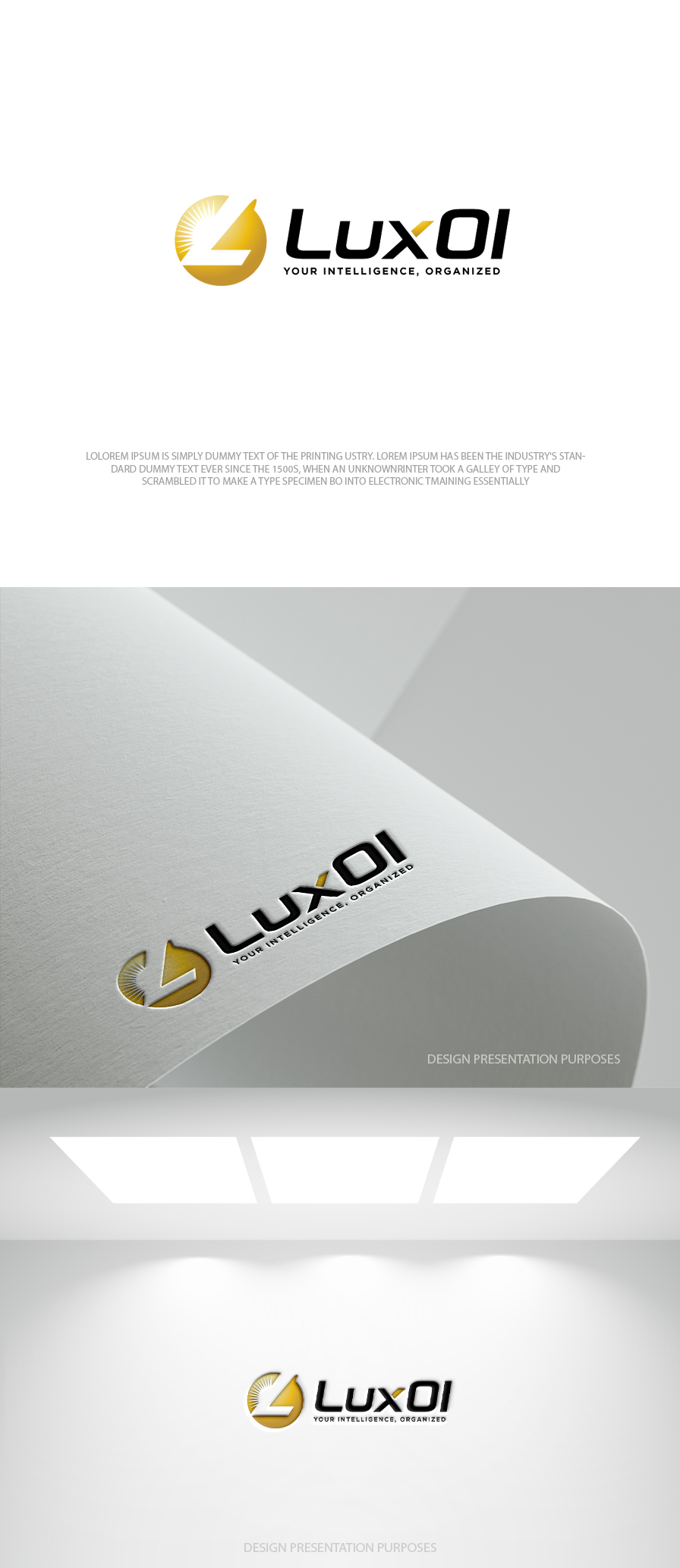 Diseño de Logo por zebronicgraphic para Lux Brand Co. | Diseño #37145701