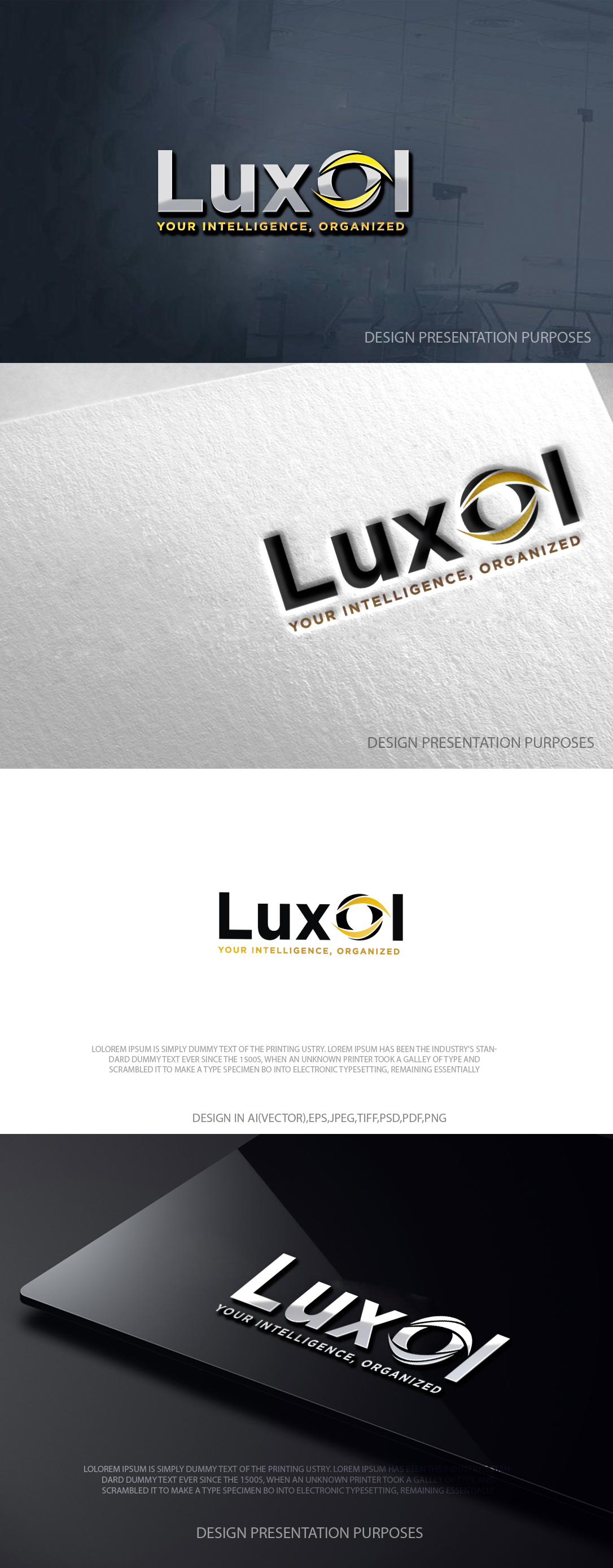 Diseño de Logo por zebronicgraphic para Lux Brand Co. | Diseño #37145702