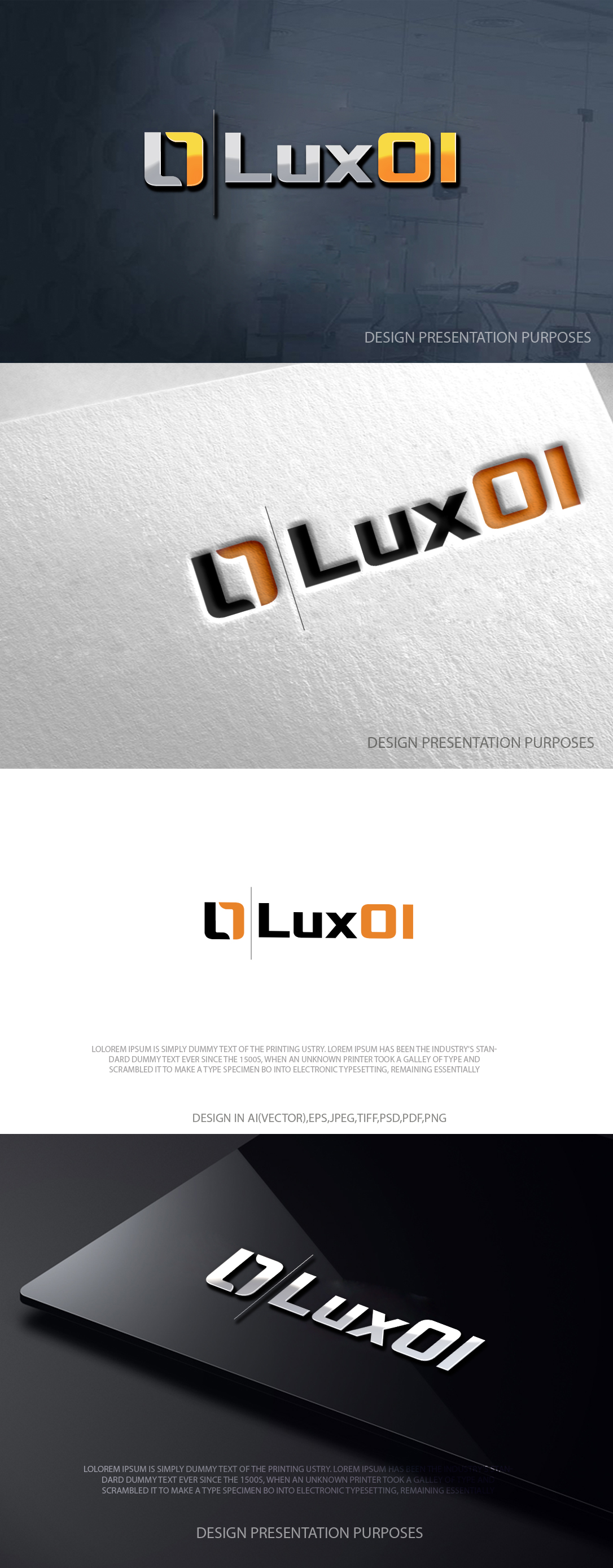Logo Design by zebronicgraphic for Lux Brand Co. | Design #37145719