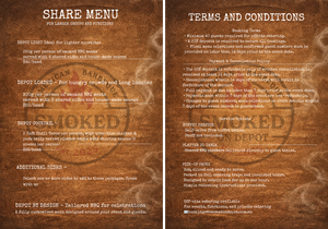 Menu Design by ainee4
