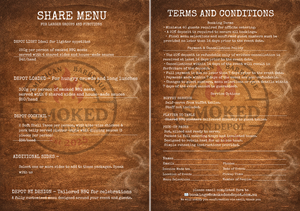 Menu Design by ainee4