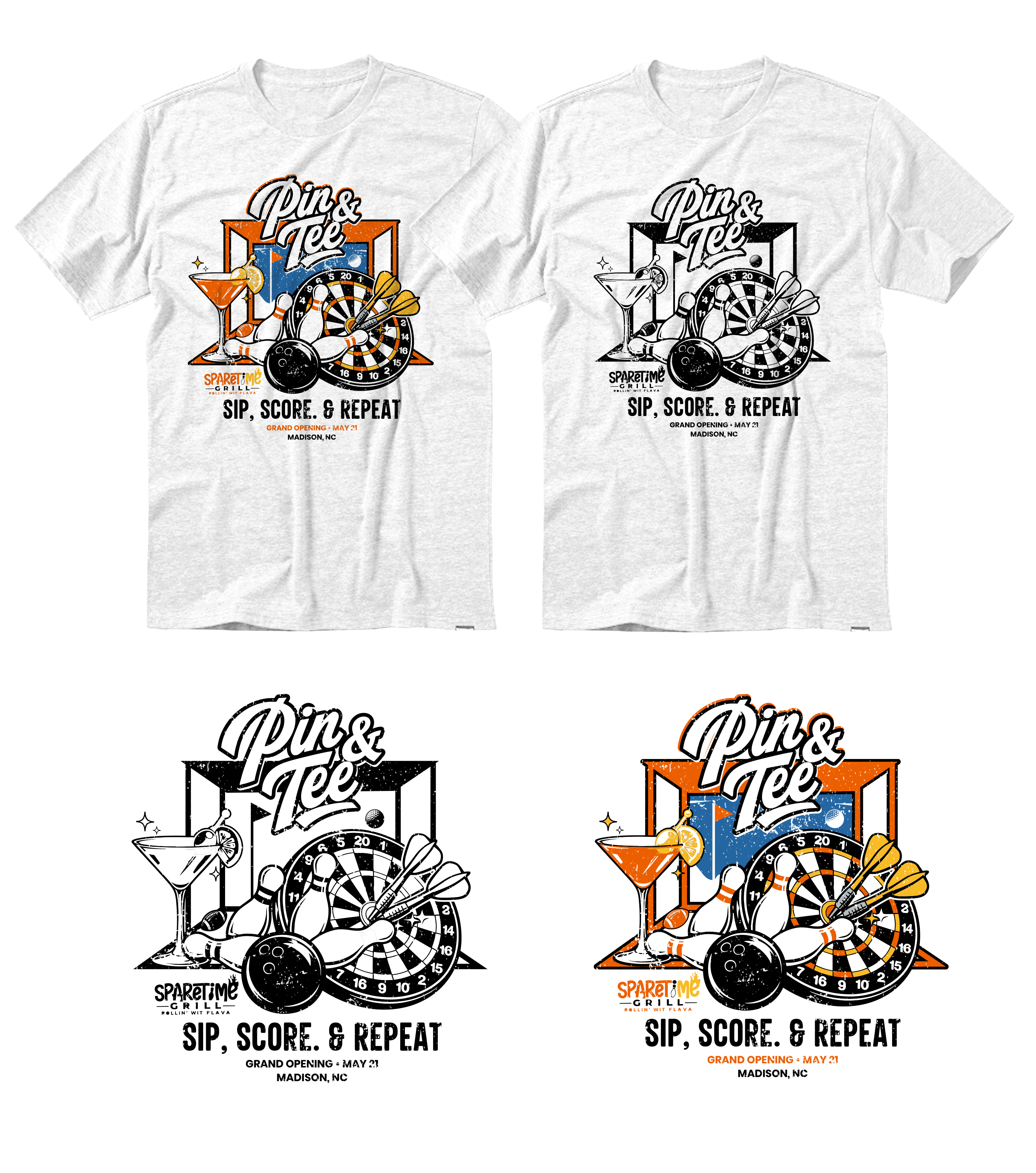 T-shirt Design by Alif think for Pin & Tee | Design #37148558