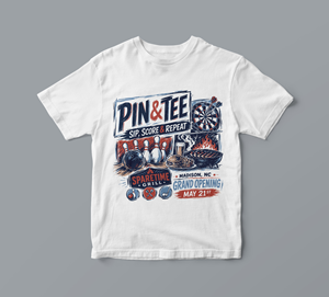 T-shirt Design by SofiaDesignStudio for Pin & Tee | Design: #37169286