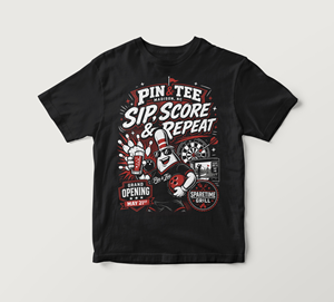 T-shirt Design by SofiaDesignStudio for Pin & Tee | Design: #37169496