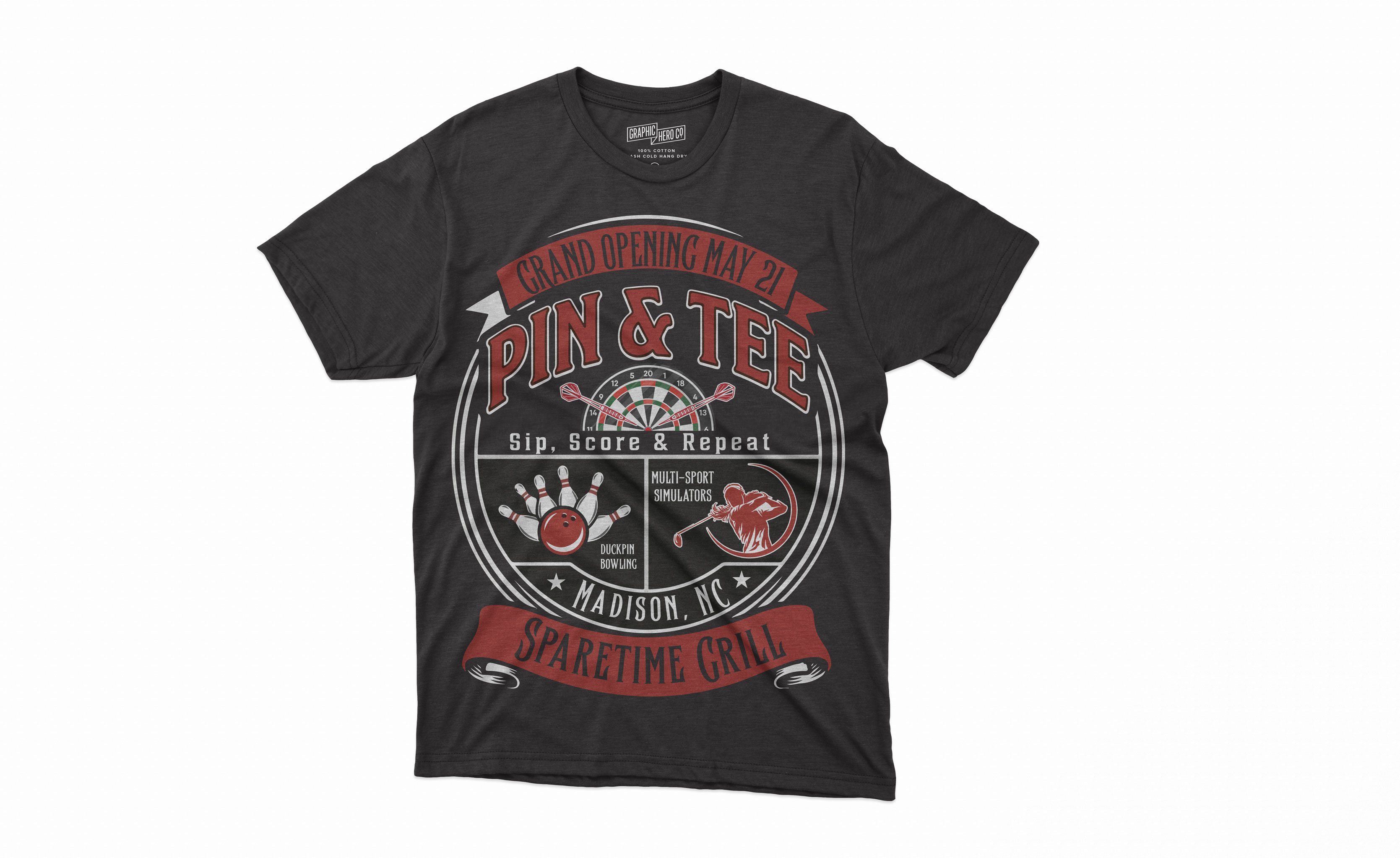 T-shirt Design by design_agree for Pin & Tee | Design #37148781